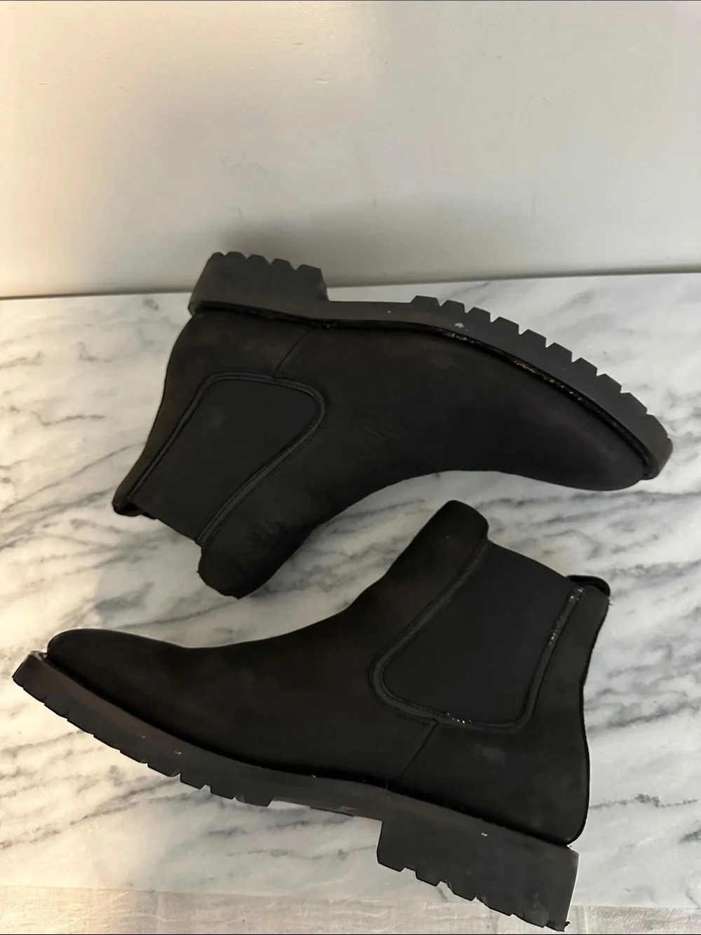 Thursday Boot Co Legend Men's Size 10 US Black Matte Chelsea Boots Lug Sole